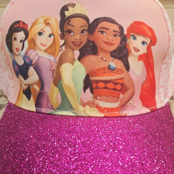 New! Disney Berkshire Fashions Princess Youth Baseball Cap - Picture 2 of 7